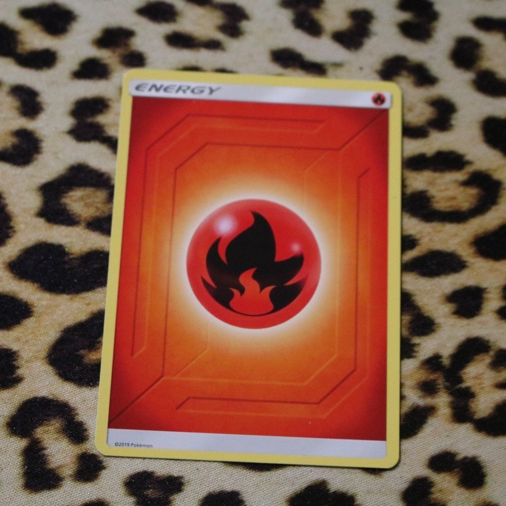 Fire Energy Pokemon Card